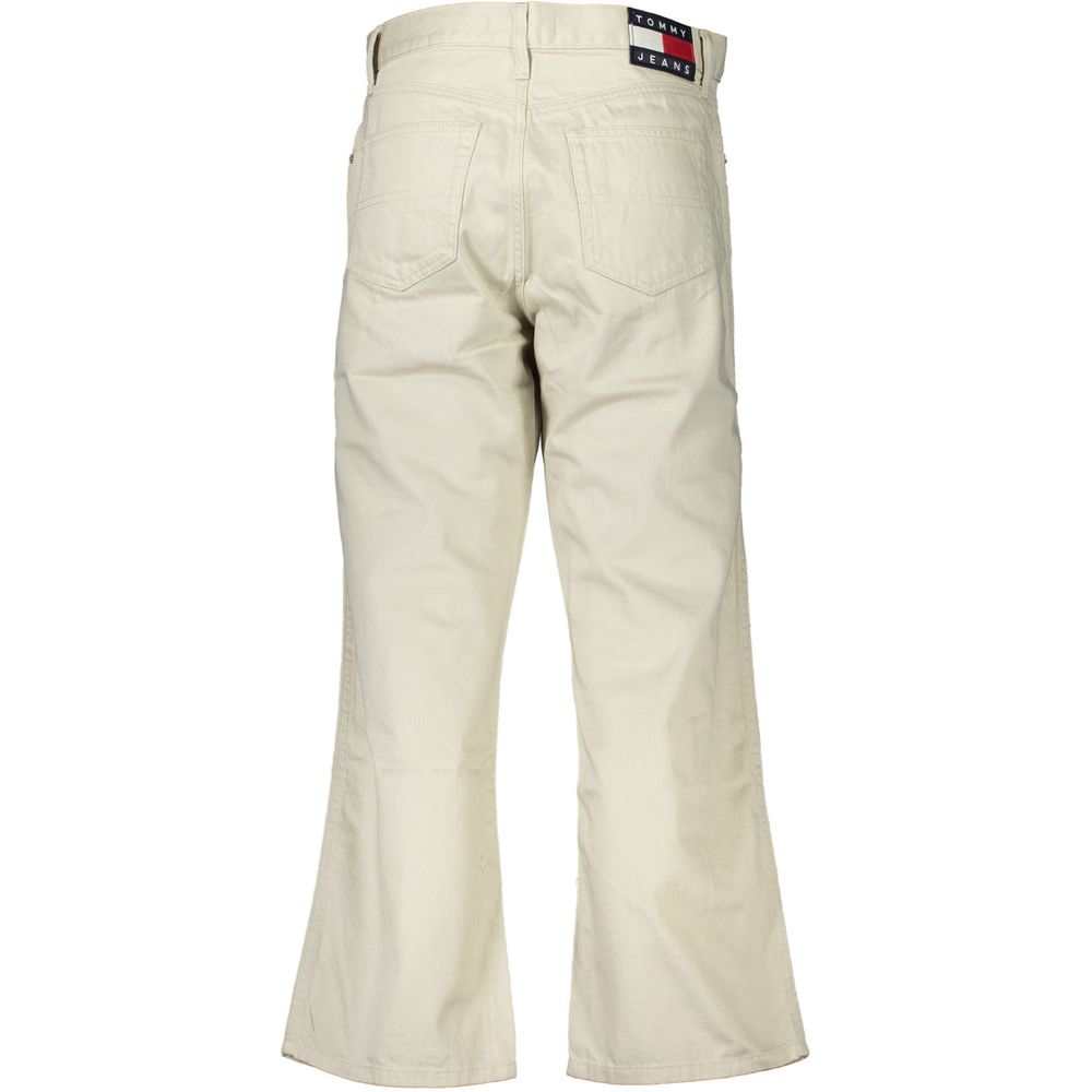 Tommy Hilfiger Beige Cotton Women Jeans