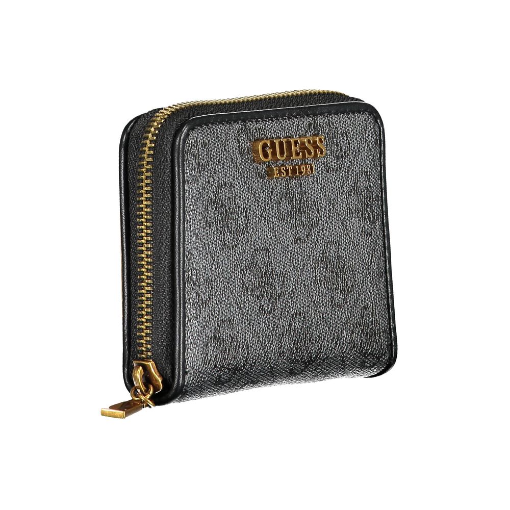 Guess Jeans Black Polyethylene Wallet Guess Jeans
