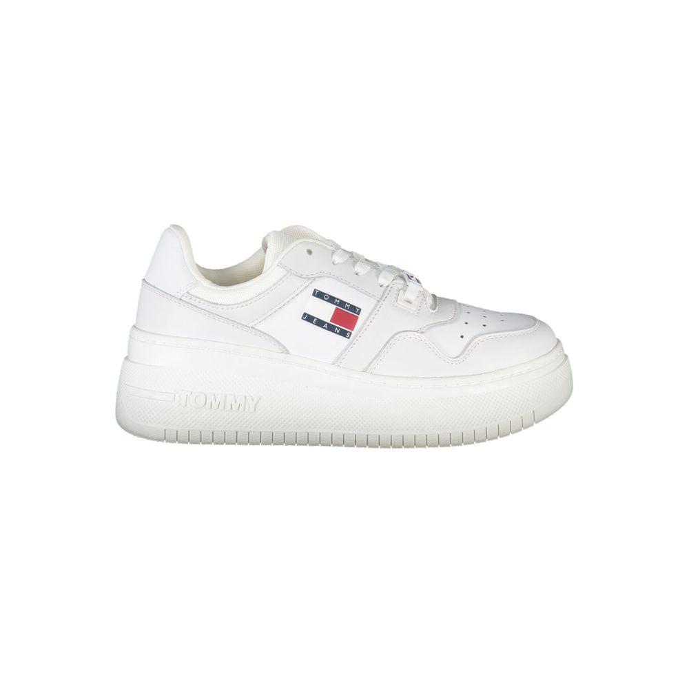 Tênis Tommy Hilfiger de poliéster branco