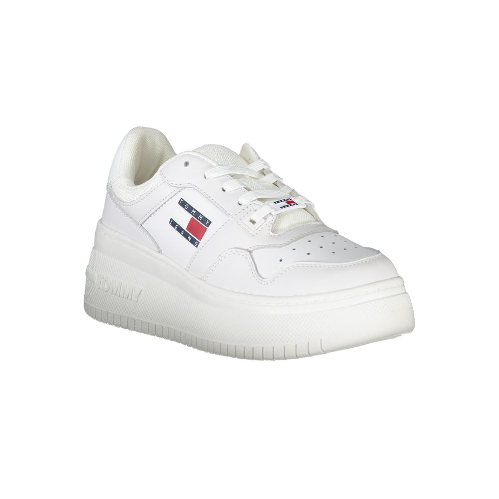 Tênis Tommy Hilfiger de poliéster branco