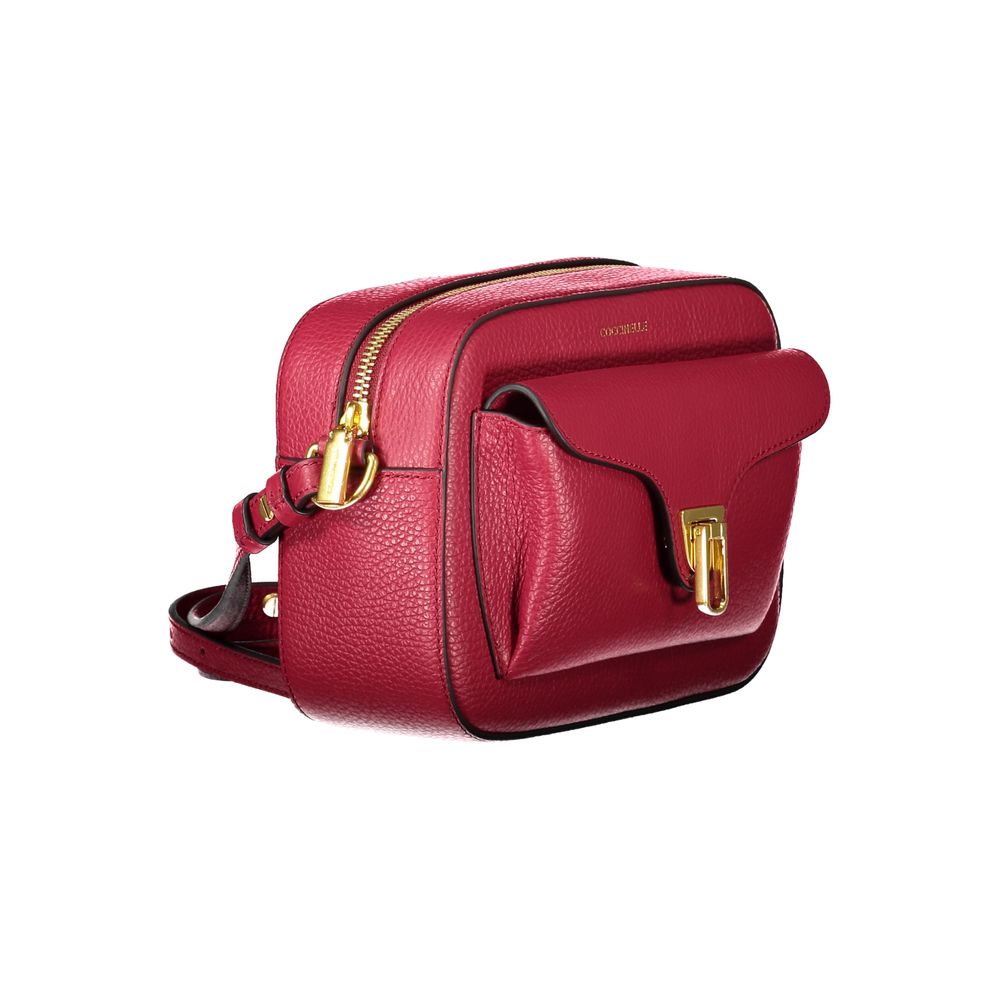 Coccinelle Red Leather Handbag Coccinelle