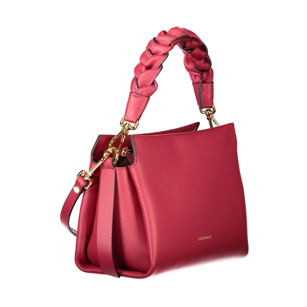Coccinelle Red Leather Handbag Coccinelle
