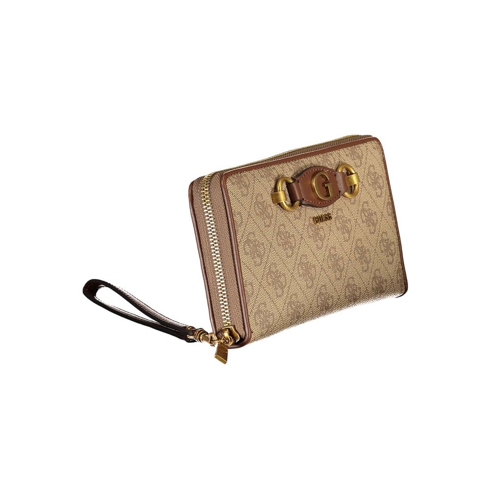 Guess Jeans Beige Polyethylene Wallet Guess Jeans