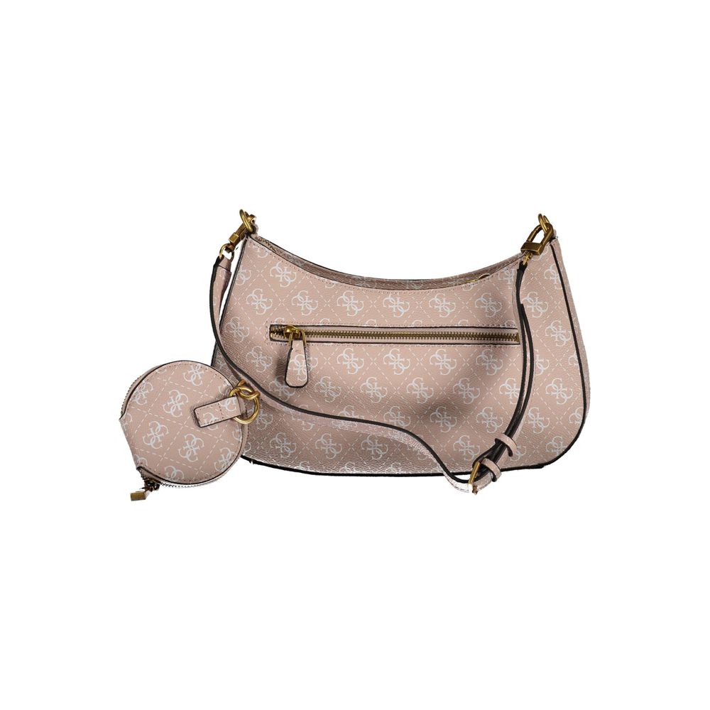 Guess Jeans Pink Polyethylene Handbag Guess Jeans