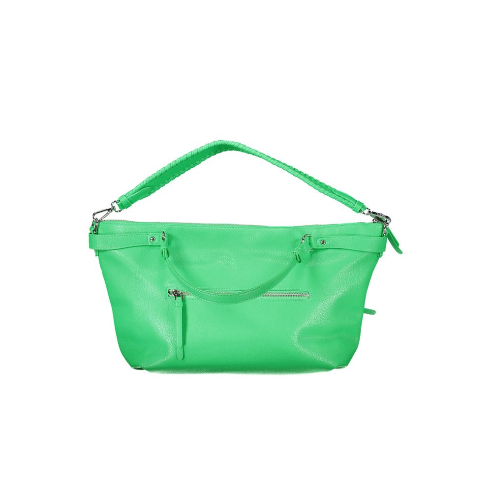 Desigual Green Polyethylene Handbag Desigual