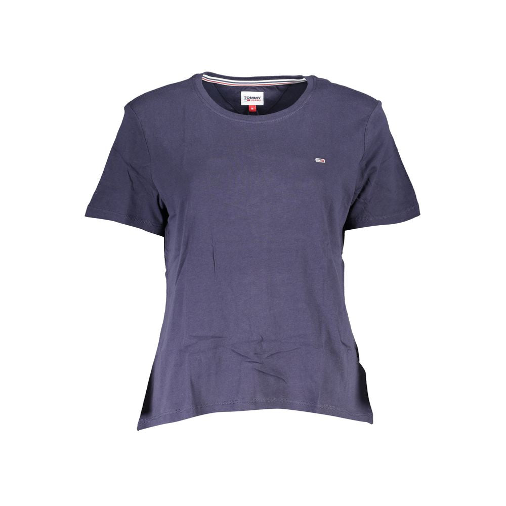 Tommy Hilfiger Blue Cotton Tops & T-Shirt Tommy Hilfiger