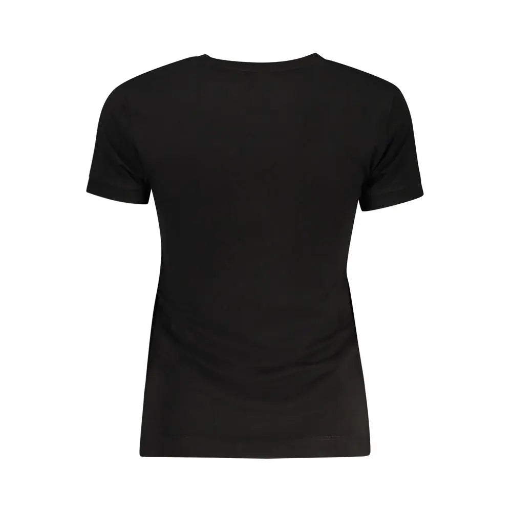 Guess Jeans Black Cotton Tops & T-Shirt - MaraFormigone