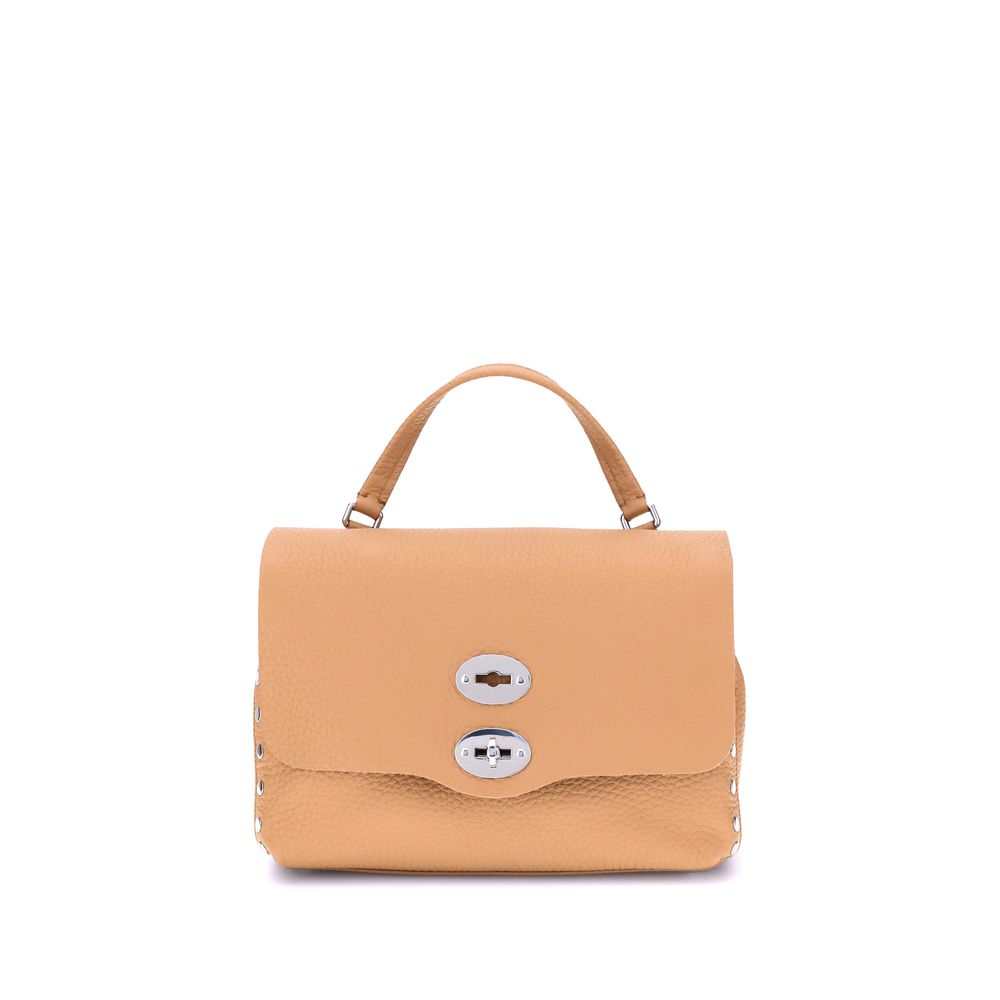 Bolso Zanellato Bos Taurus de piel de becerro beige