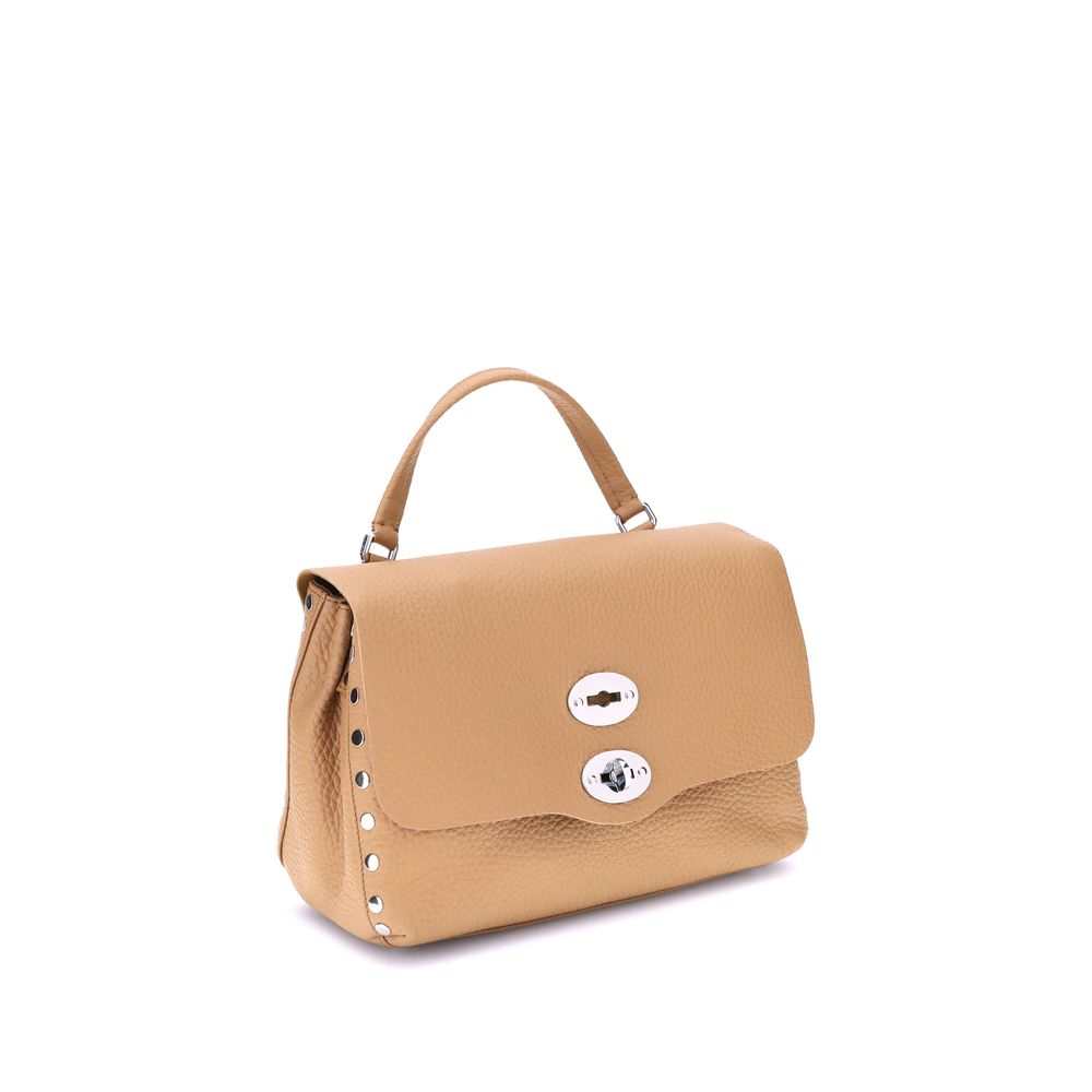 Bolso Zanellato Bos Taurus de piel de becerro beige