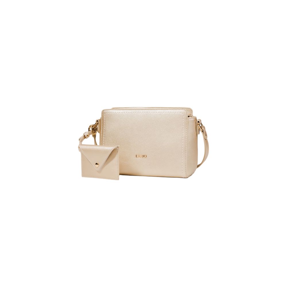 Liu Jo Gold Polyethylene Handbag Liu Jo