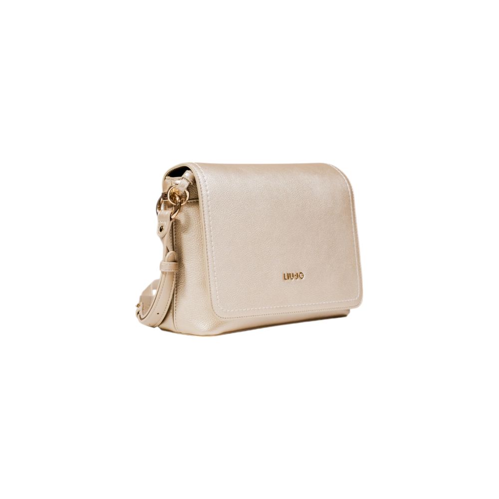 Liu Jo Gold Artificial Leather Handbag Liu Jo