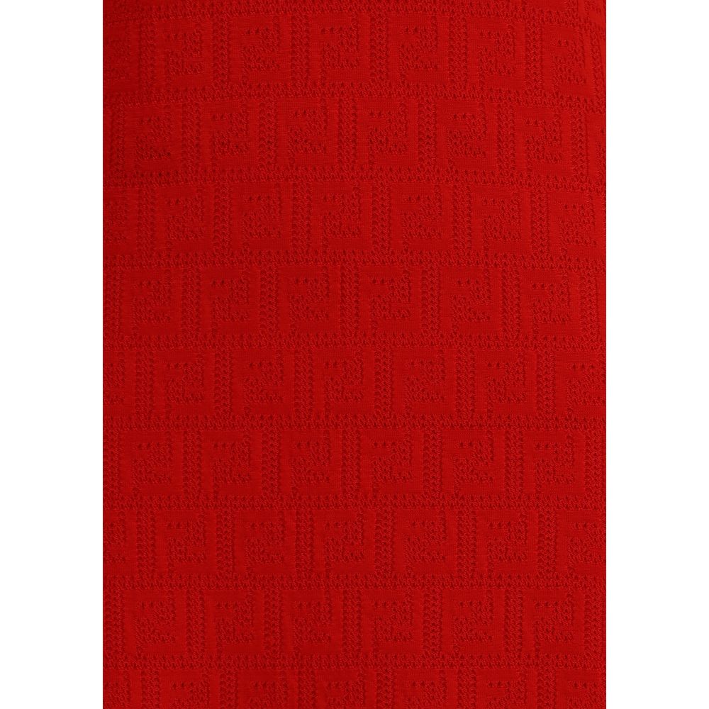 Fendi Knitted midi Dress Fendi