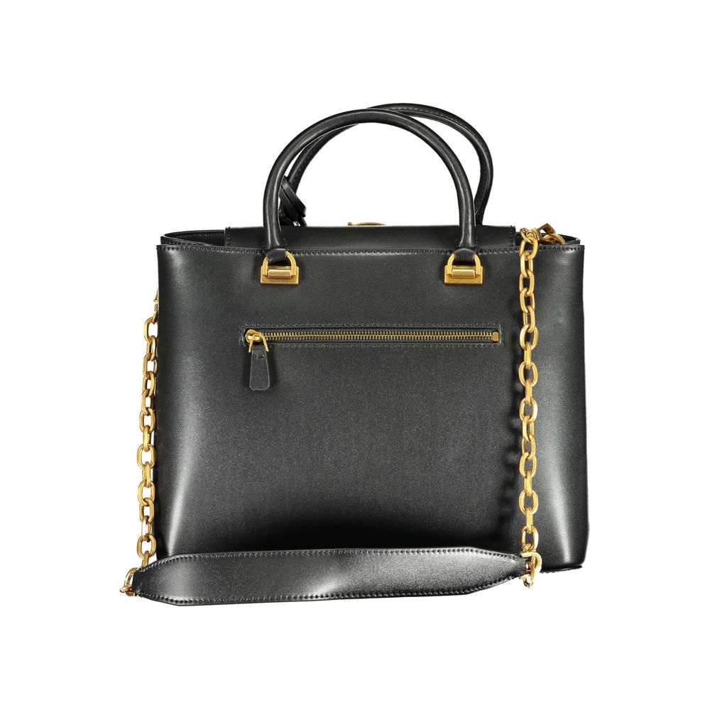 Guess Jeans Black Polyethylene Handbag Guess Jeans