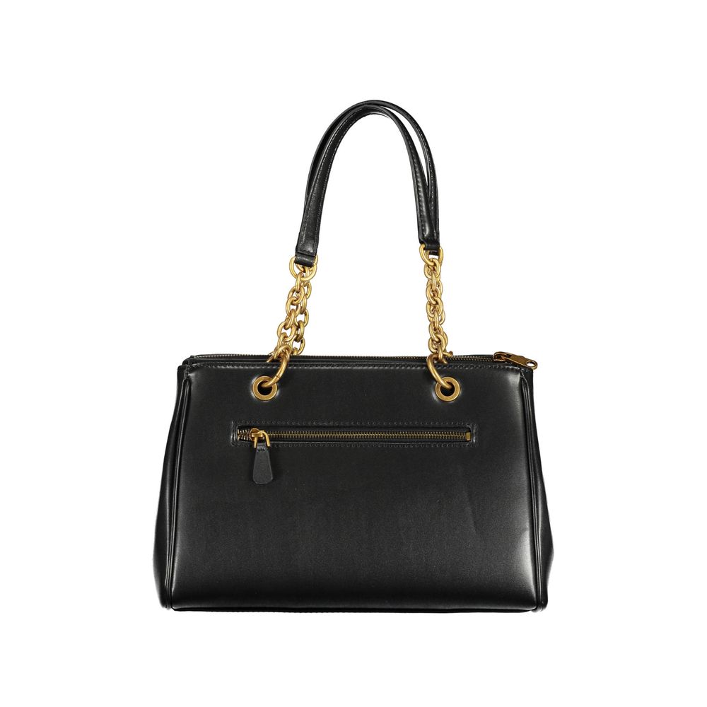 Guess Jeans Black Polyethylene Handbag Guess Jeans