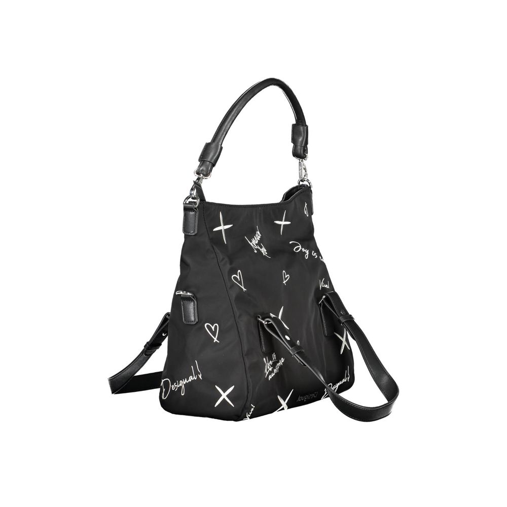 Desigual Black Polyethylene Handbag Desigual