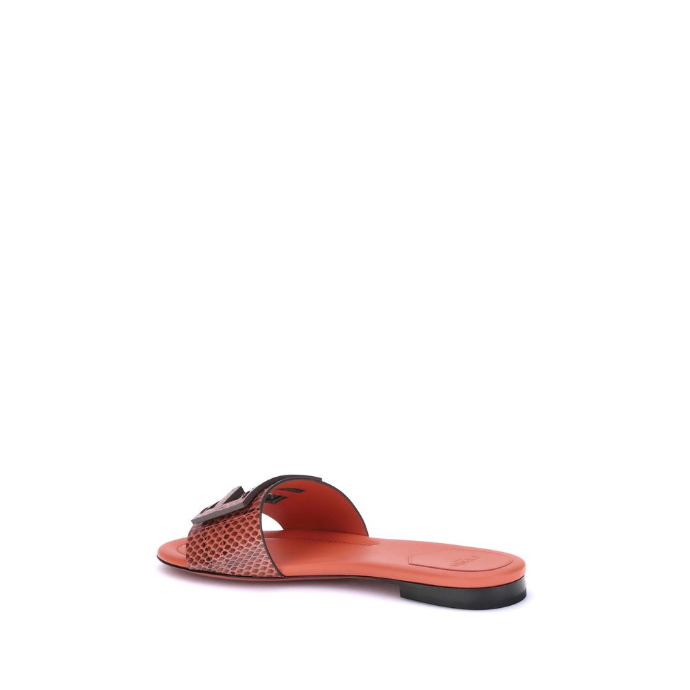 Fendi Python print Sandals Fendi