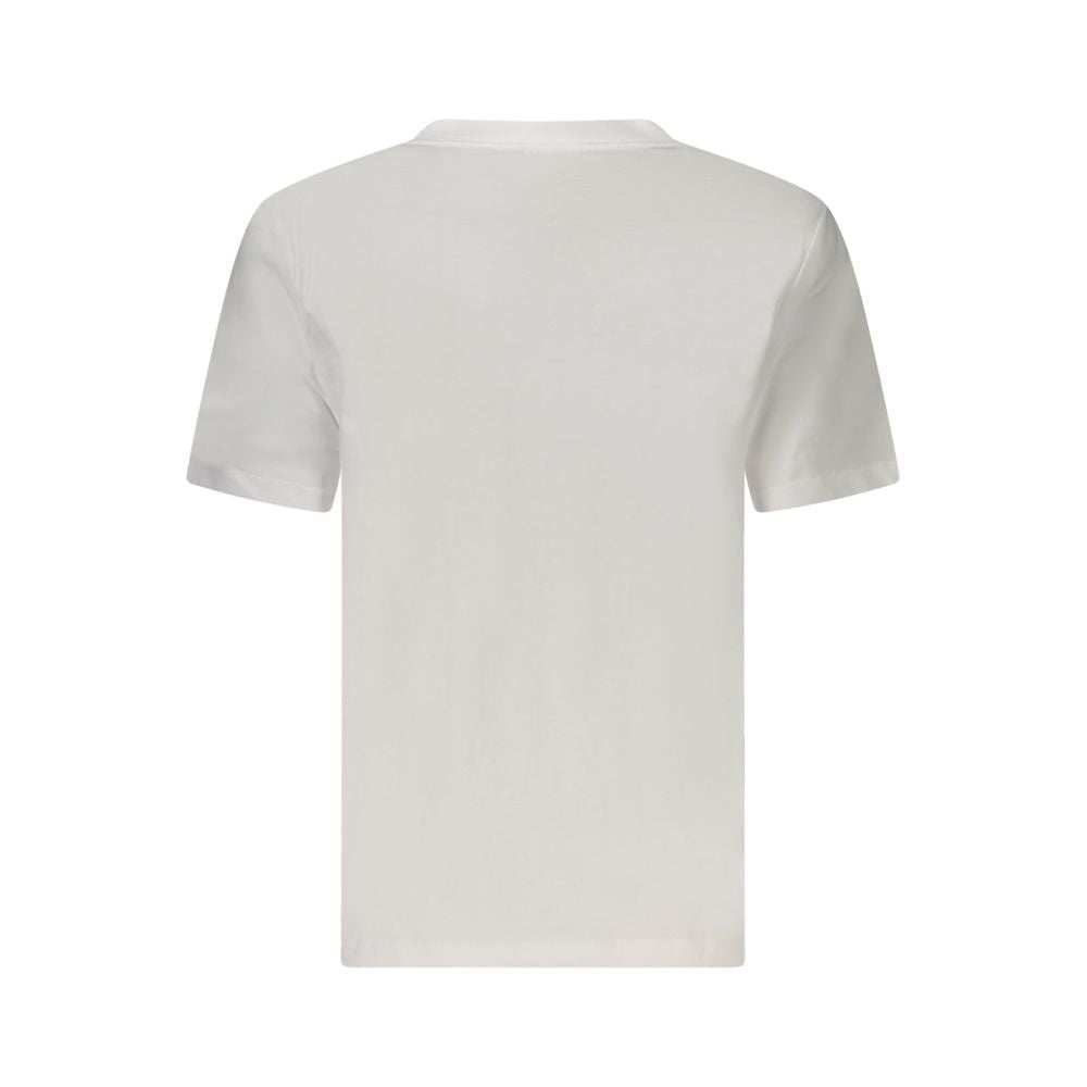 Camiseta feminina Calvin Klein branca de algodão