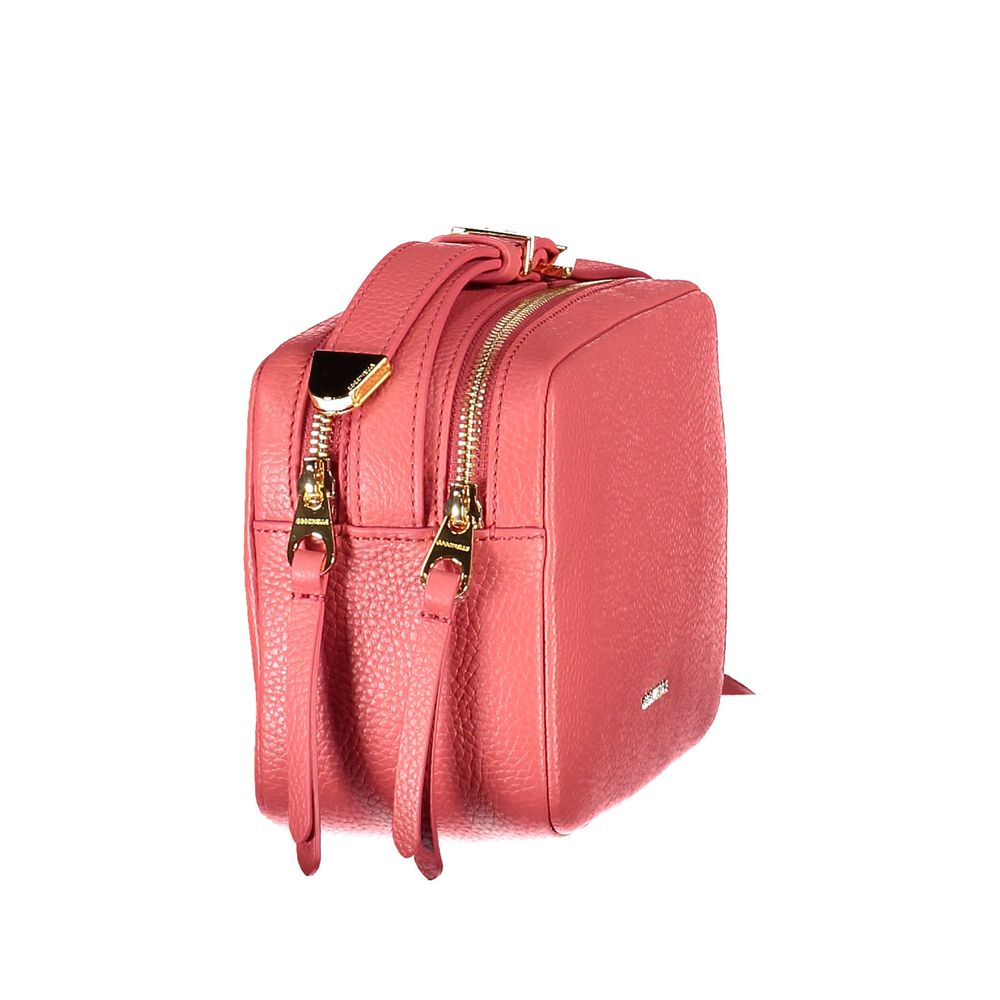 Coccinelle Pink Leather Handbag Coccinelle