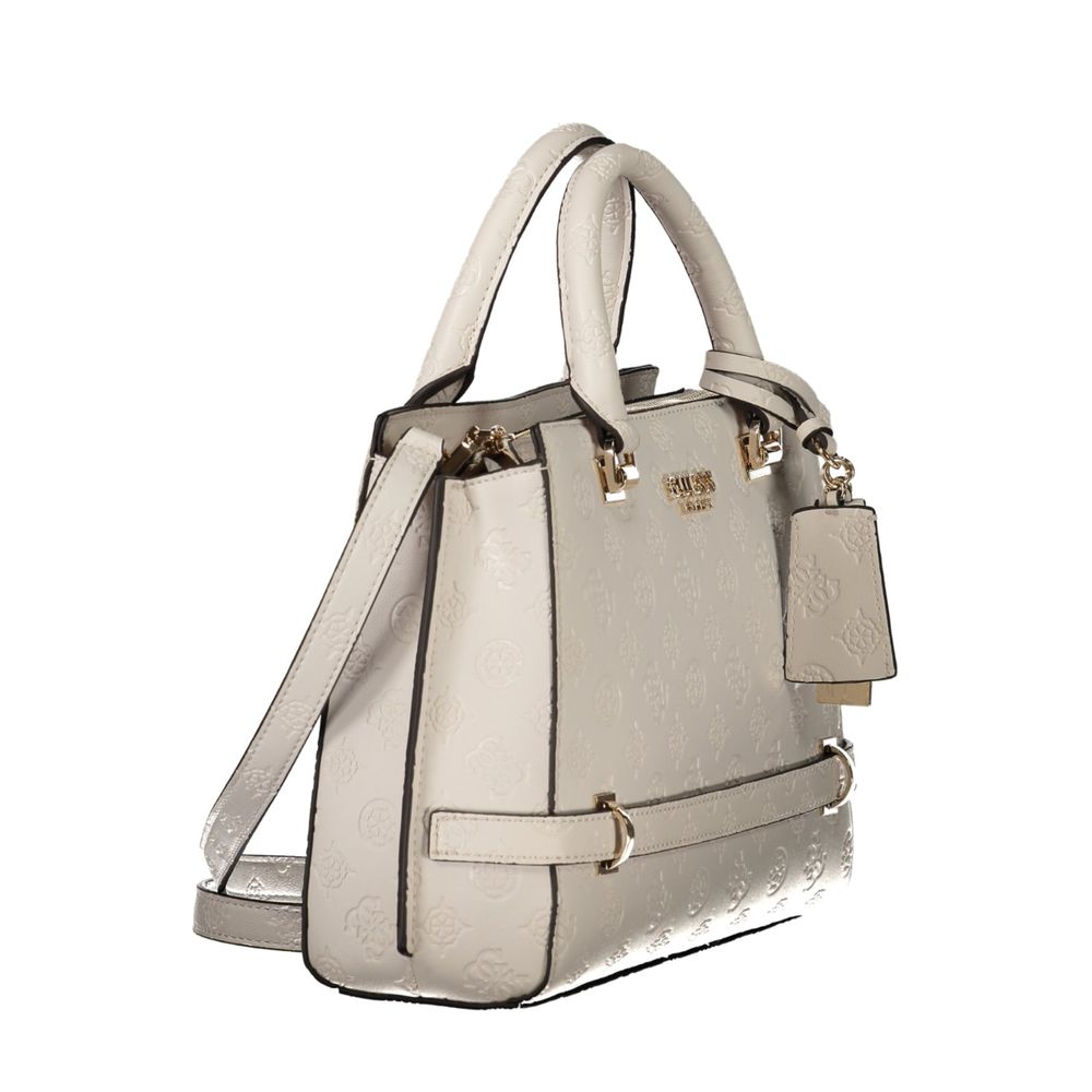 Guess Jeans White Polyethylene Women Handbag Guess Jeans