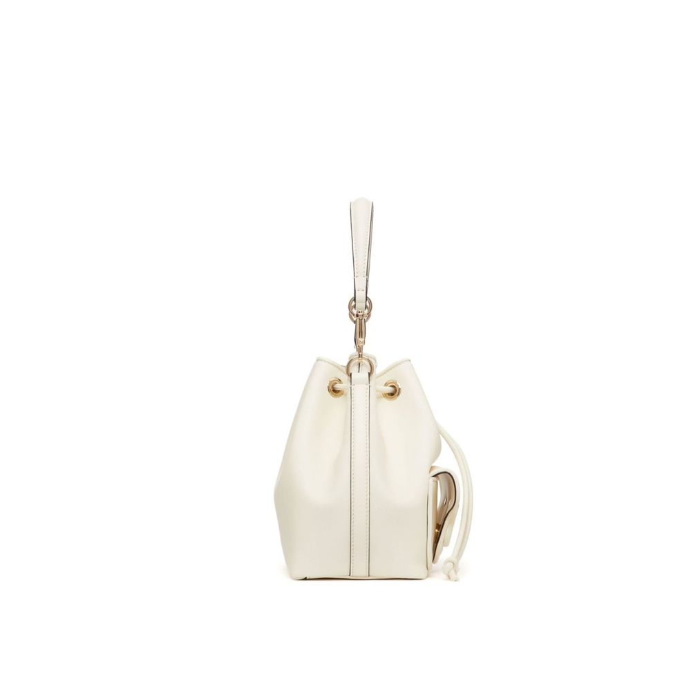 Valentino Garavani Locò Leather Bucket Bag Valentino Garavani