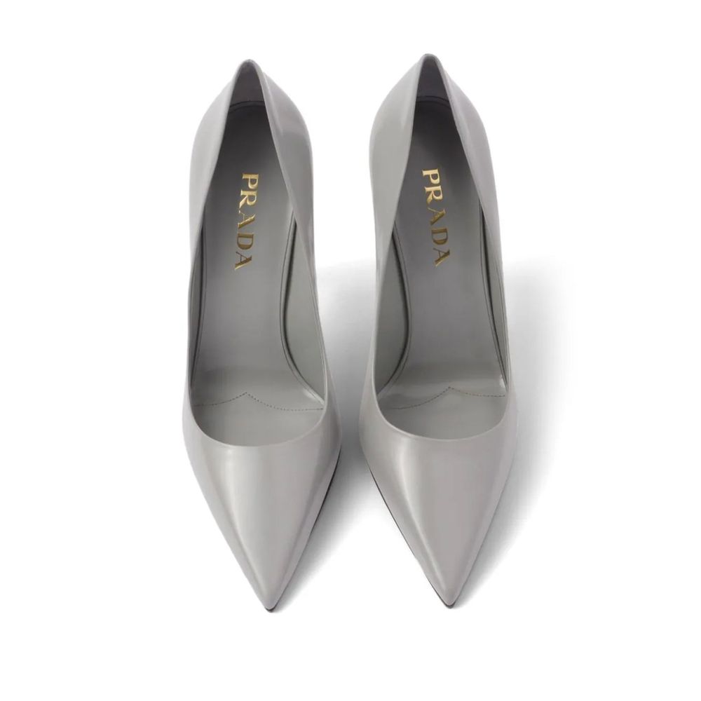 Prada Brushed Leather Pumps Prada