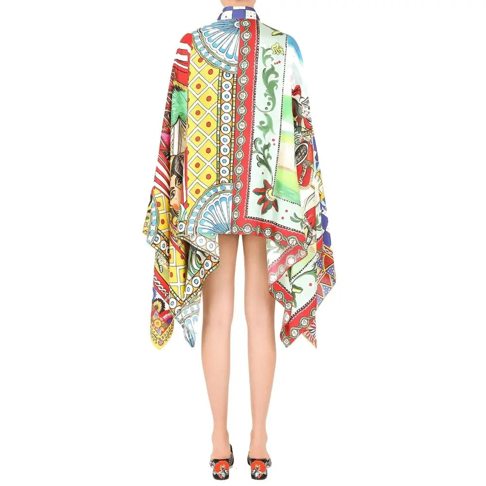 Dolce & Gabbana Dolce&Gabbana Carretto Poncho Shirt Dolce & Gabbana