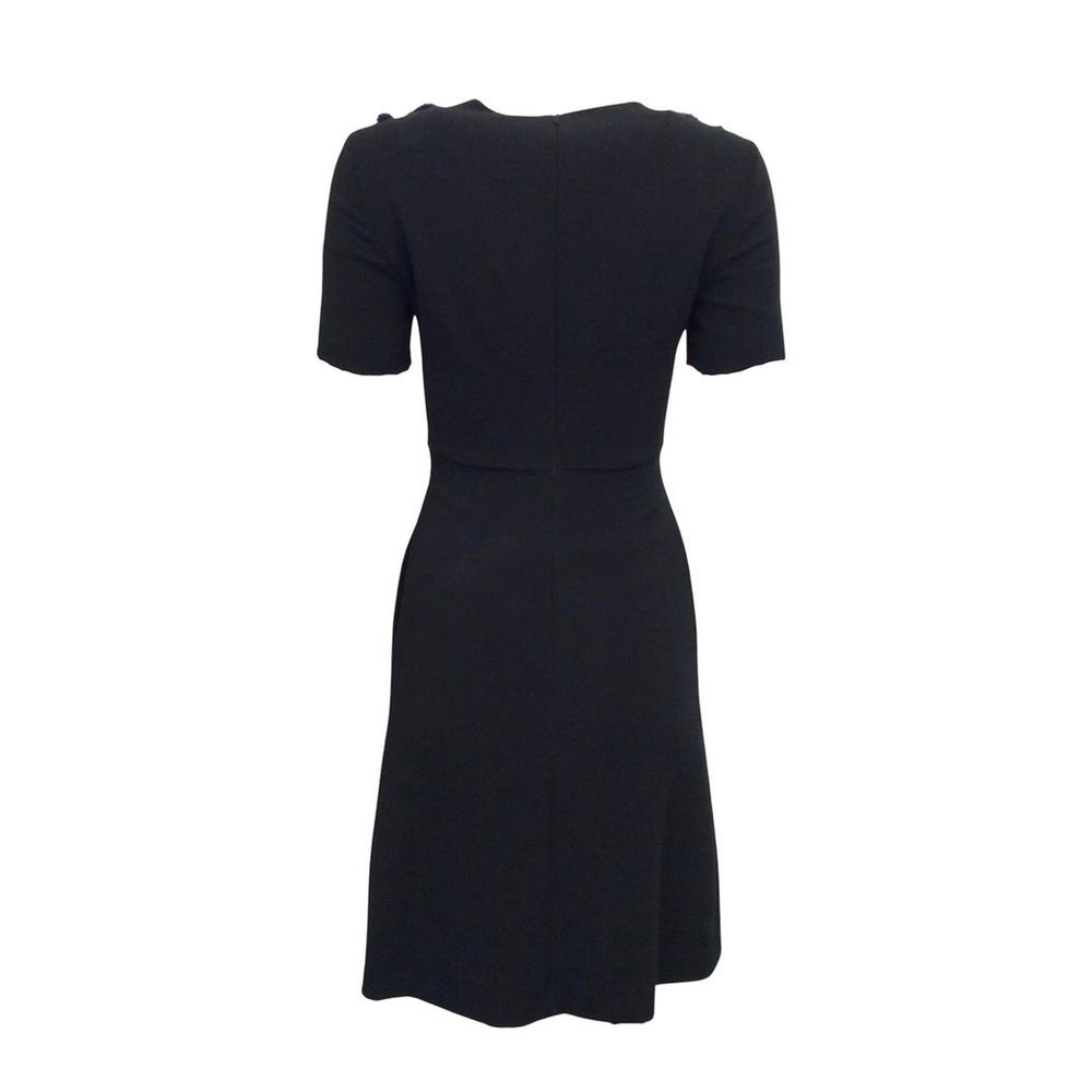 Fendi Knitted Mink Collar Dress Fendi