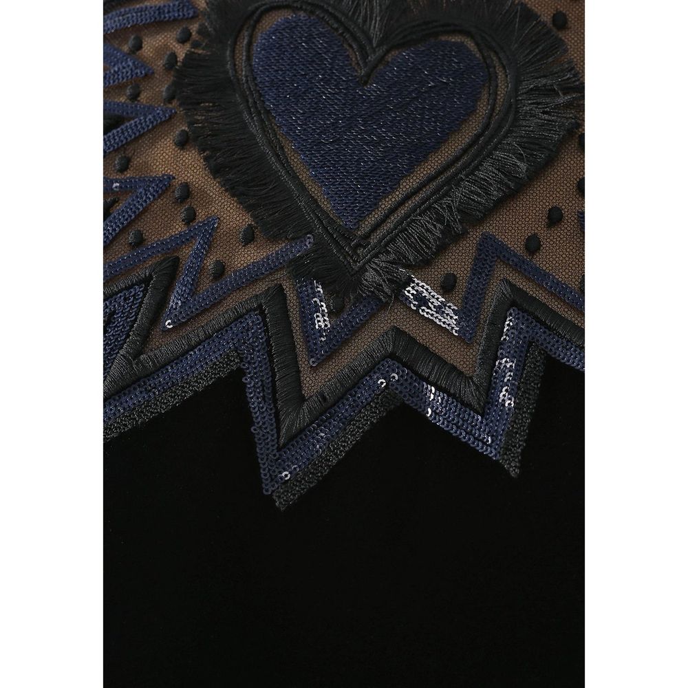 Fendi Fur Trim Velvet Midi Dress Fendi