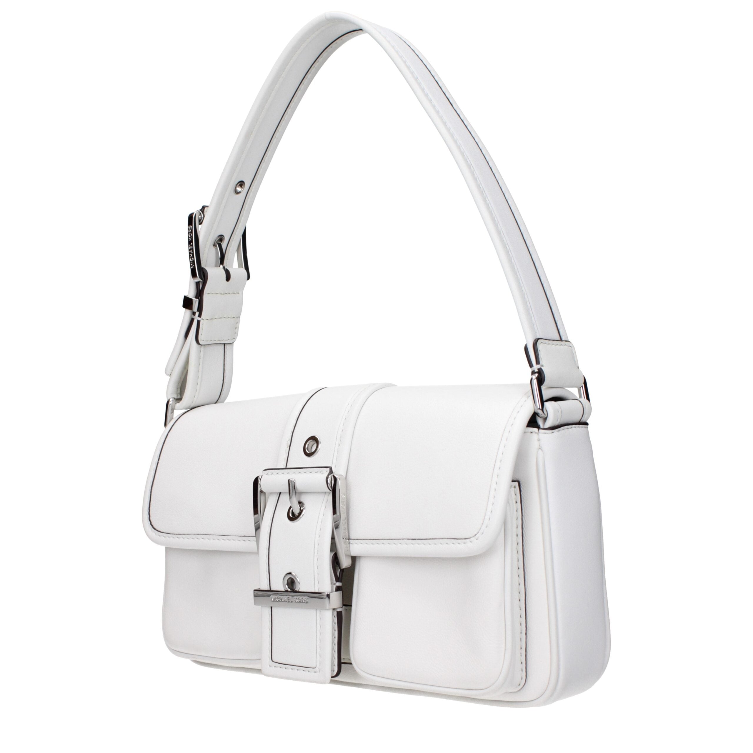Michael Kors White Leather Shoulder Bag Michael Kors