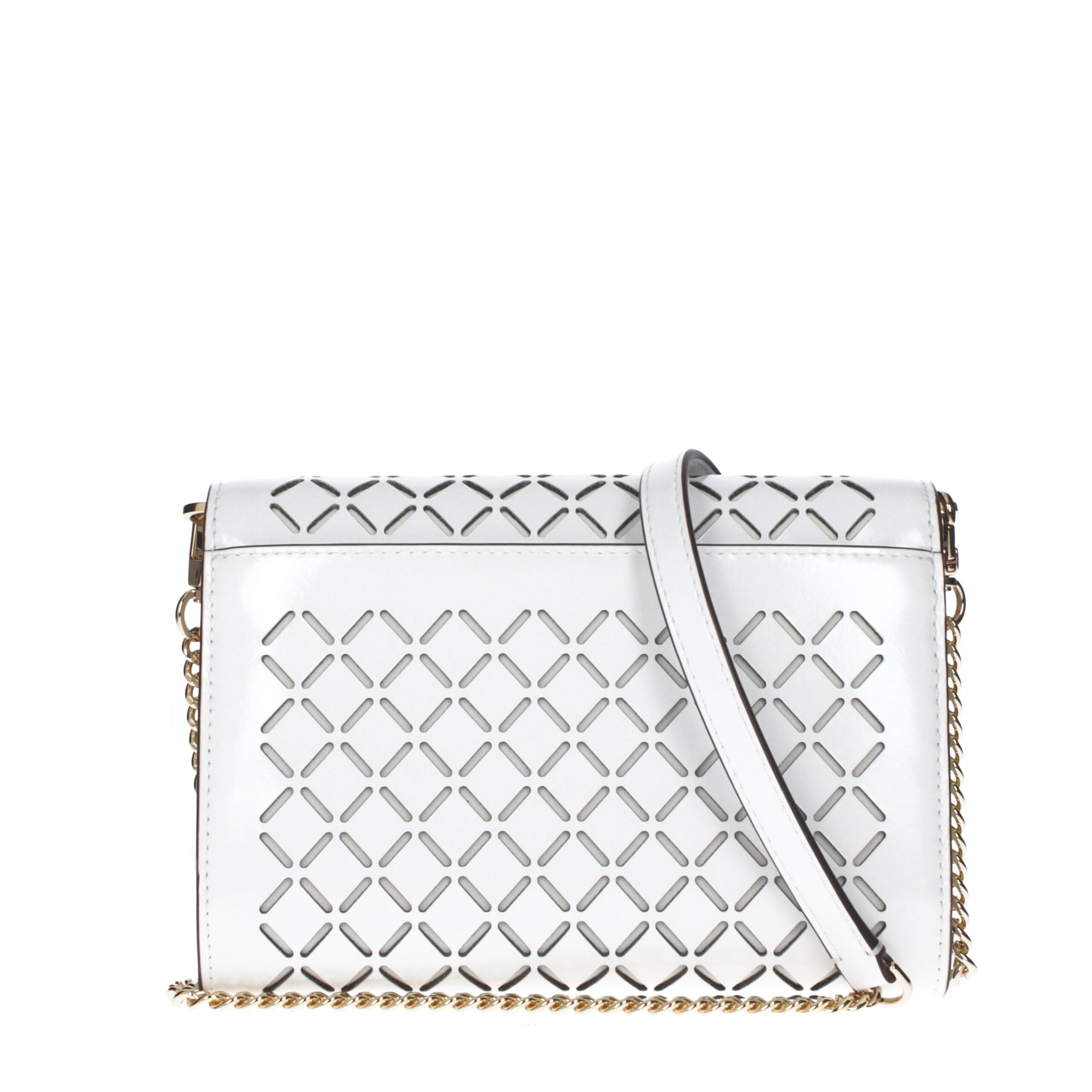 Tory Burch White Leather Clutch Bag Tory Burch