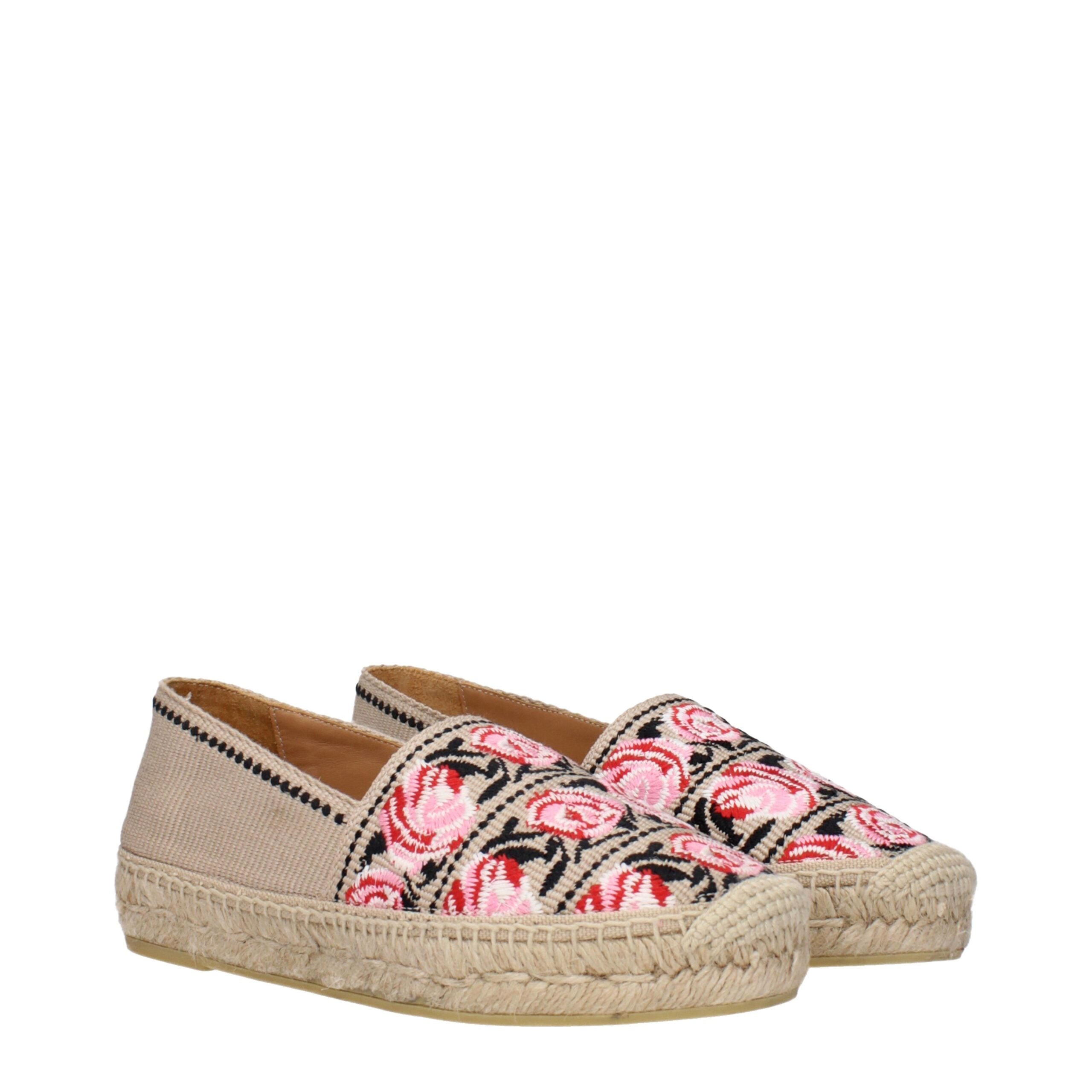 Prada Beige Fabric Espadrille Prada