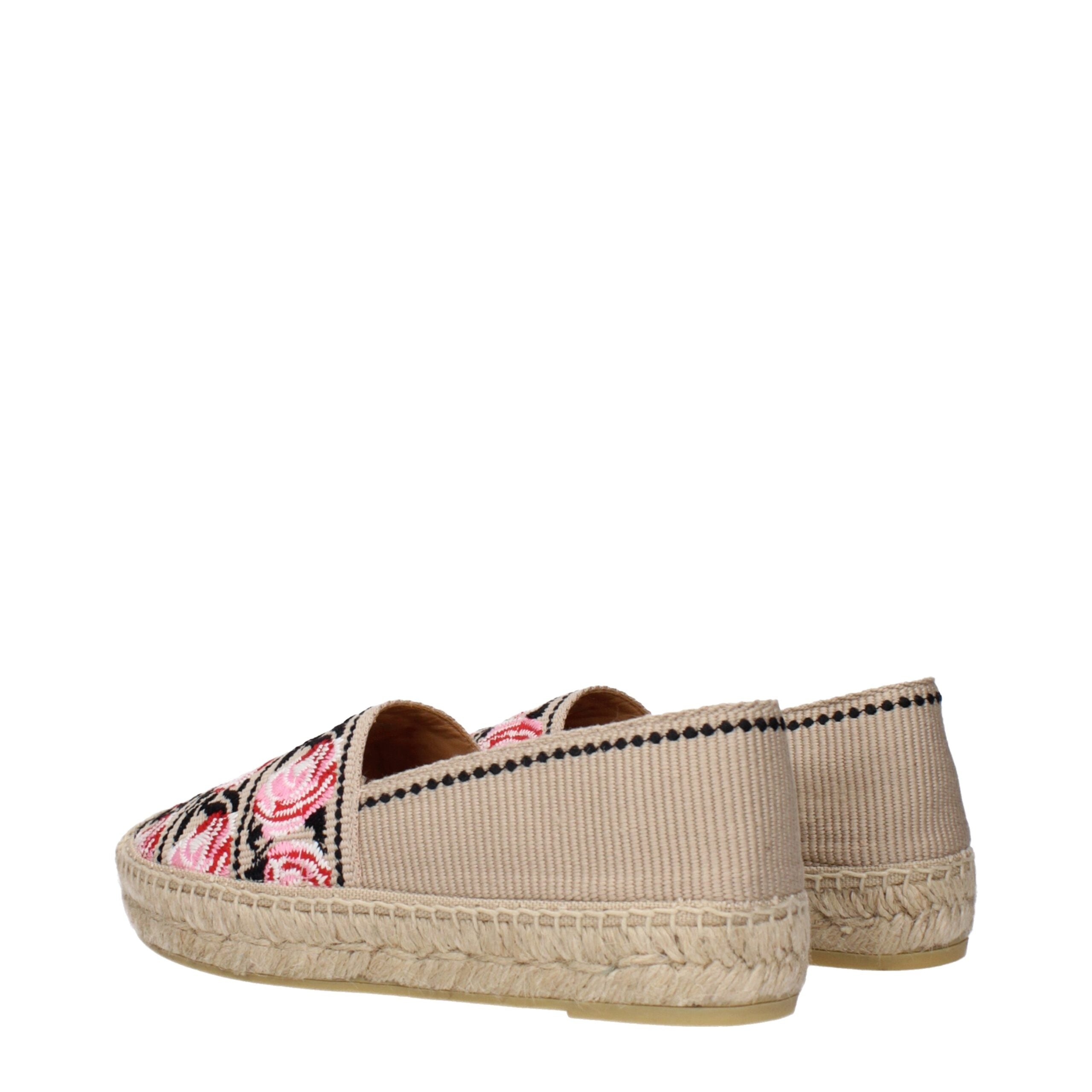Prada Beige Fabric Espadrille Prada