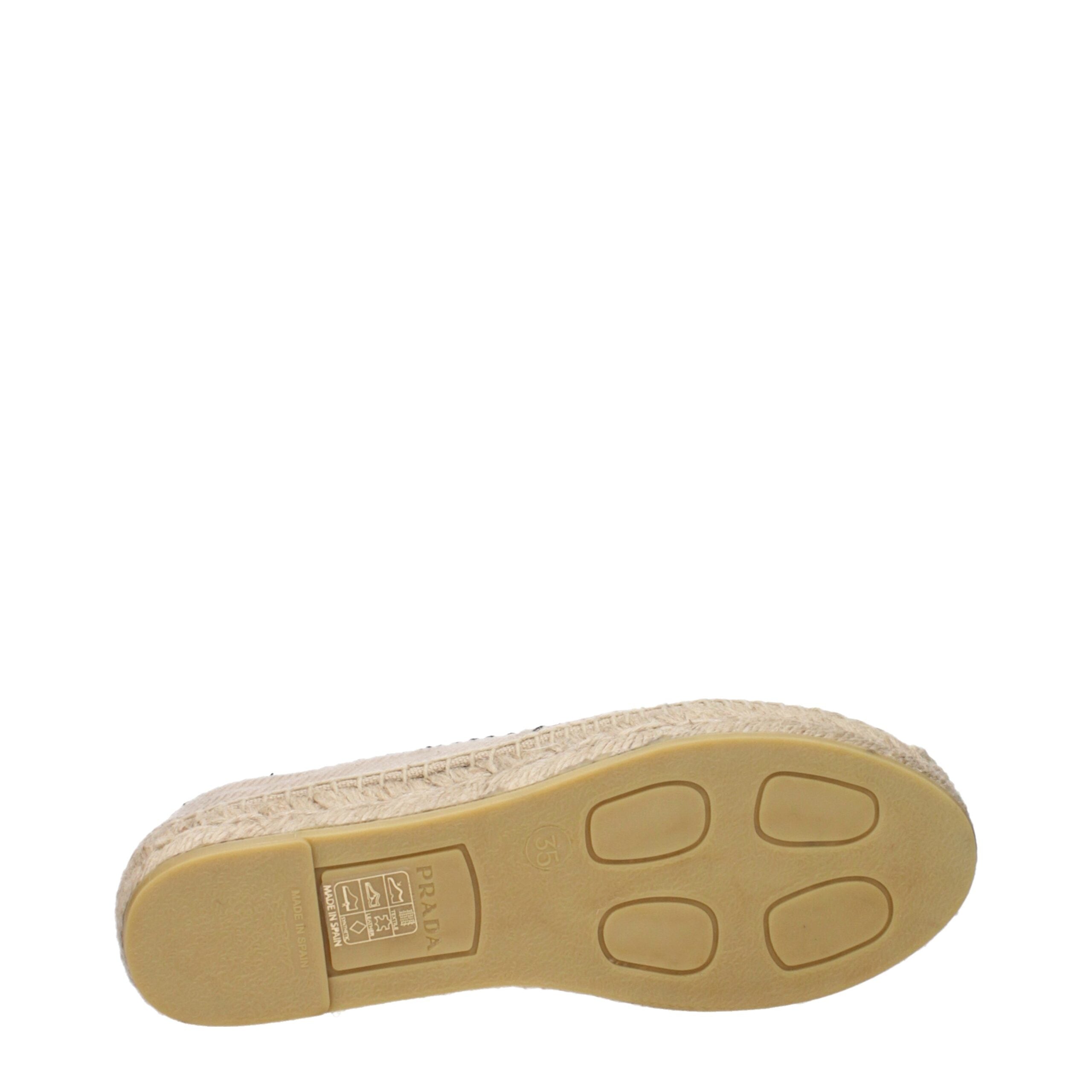 Prada Beige Fabric Espadrille Prada