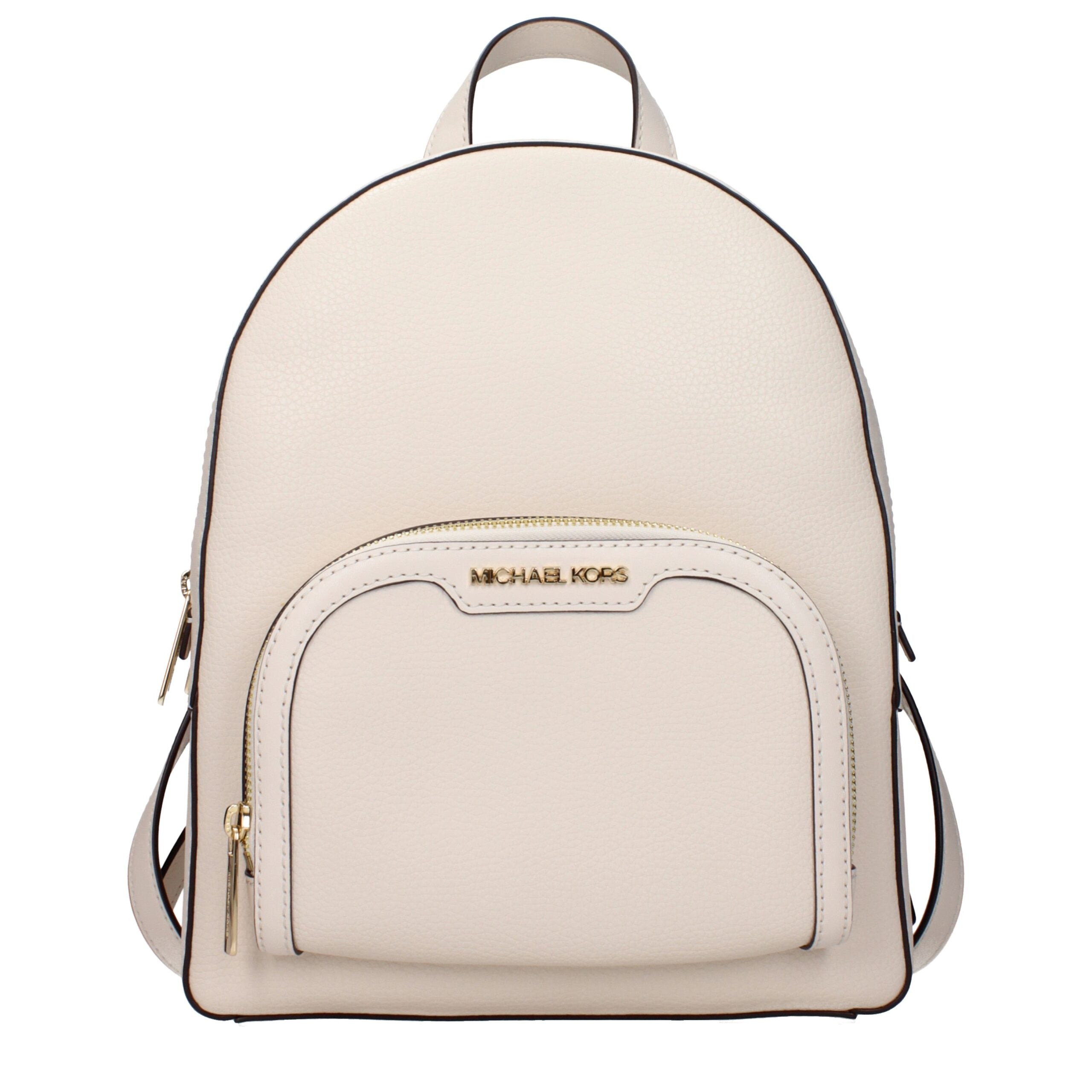 Michael Kors Beige Leather Backpack Michael Kors