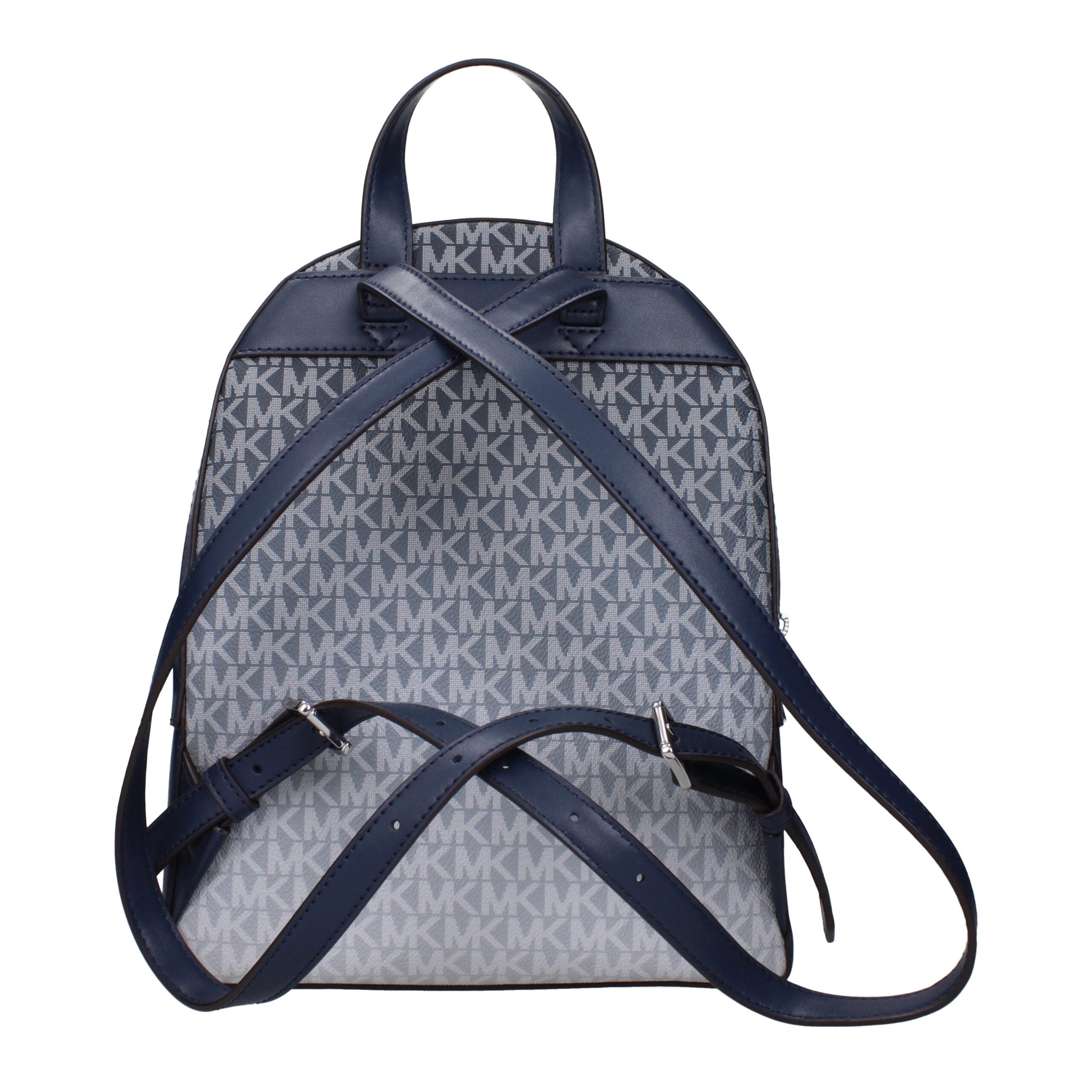 Michael Kors Blue Fabric Backpack Michael Kors