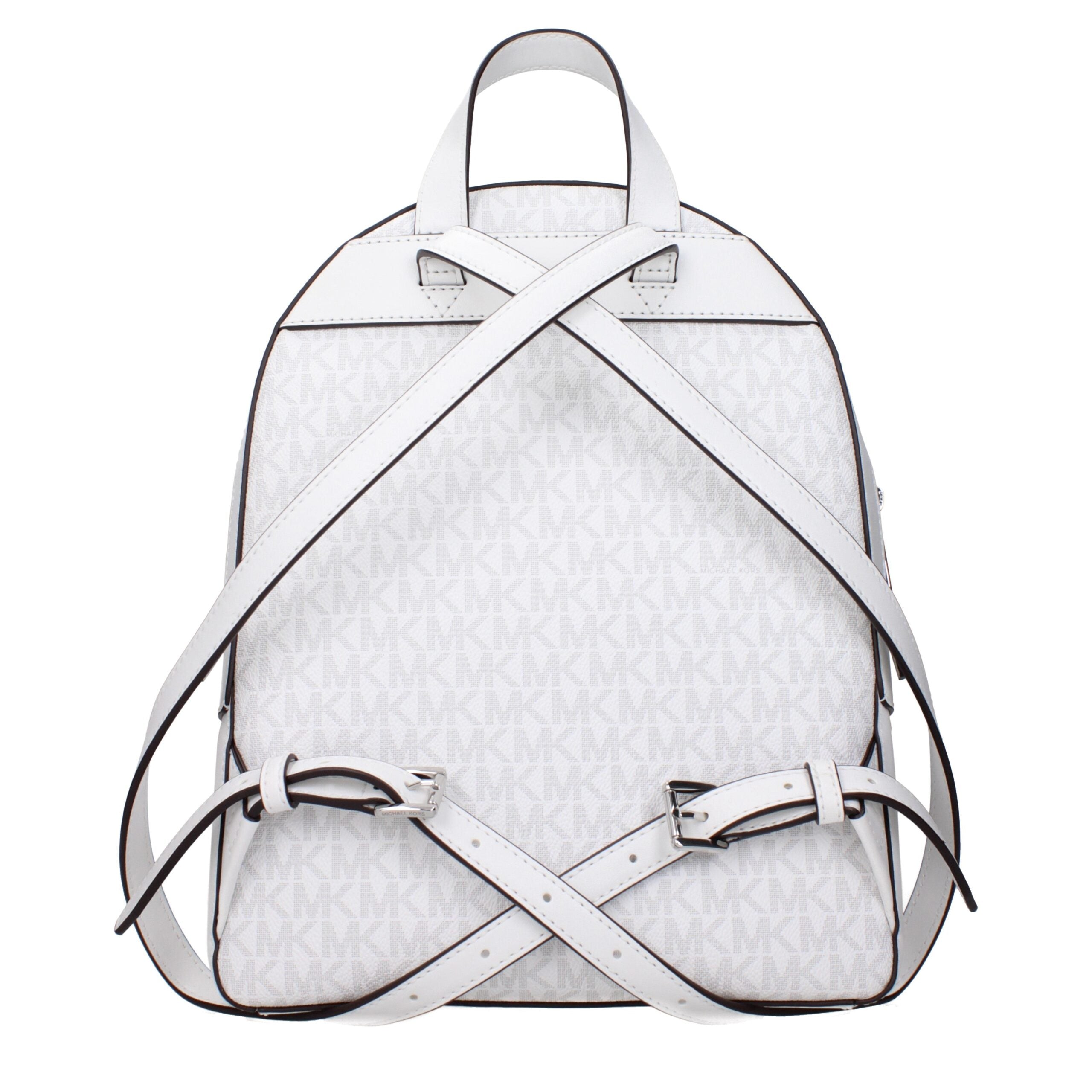 Michael Kors White Fabric Backpack Michael Kors