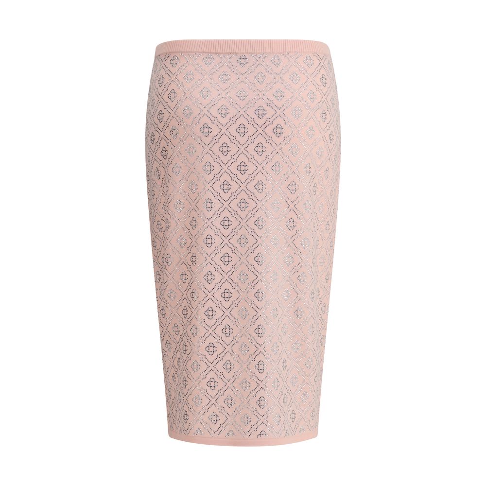 Casablanca Rhinestone Midi Skirt Casablanca