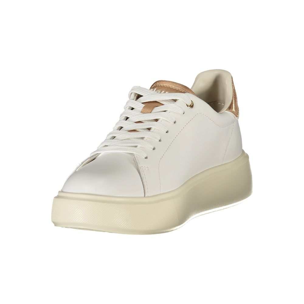 Zapatillas de mujer de piel blanca Blauer