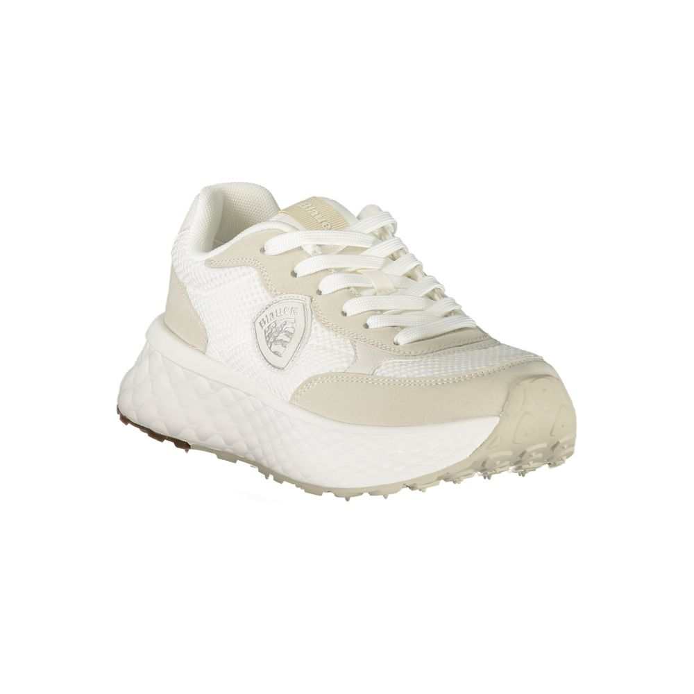 Zapatilla Blauer Mujer Poliéster Blanco