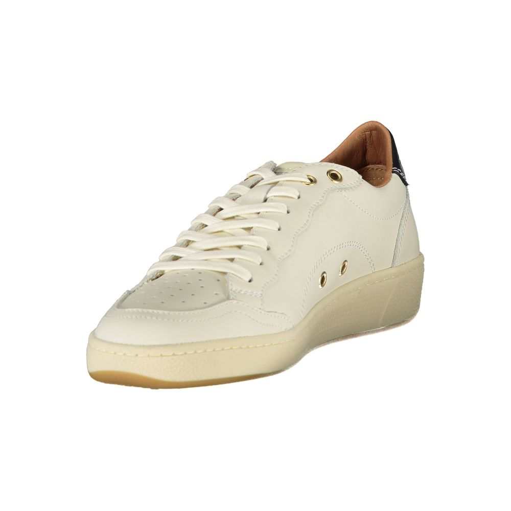 Zapatillas de mujer de piel blanca Blauer