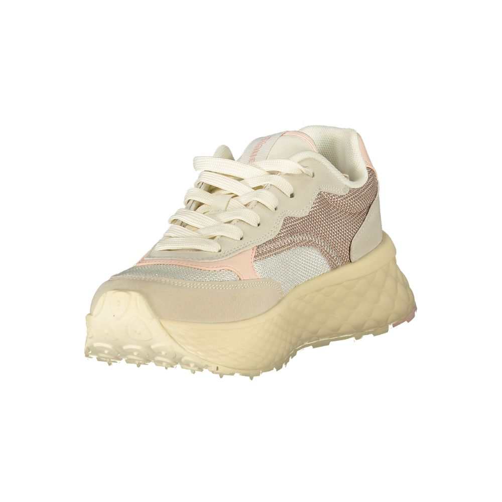 Zapatilla Blauer Beige Poliester Mujer