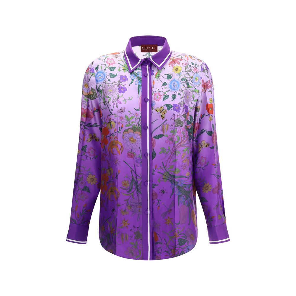 Gucci Floral silk Shirt Gucci