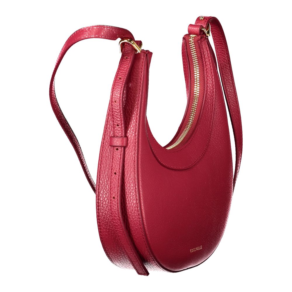 Coccinelle Red Leather Handbag Coccinelle