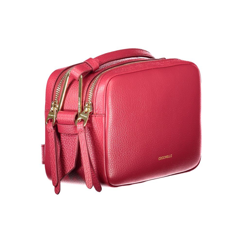 Coccinelle Red Leather Handbag Coccinelle