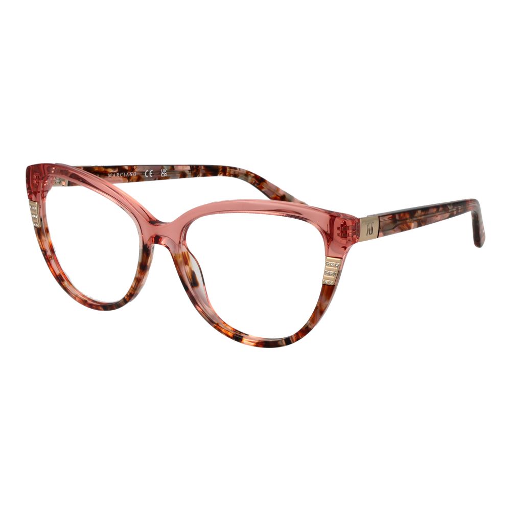 Óculos Marciano by Guess em acetato rosa (armação)