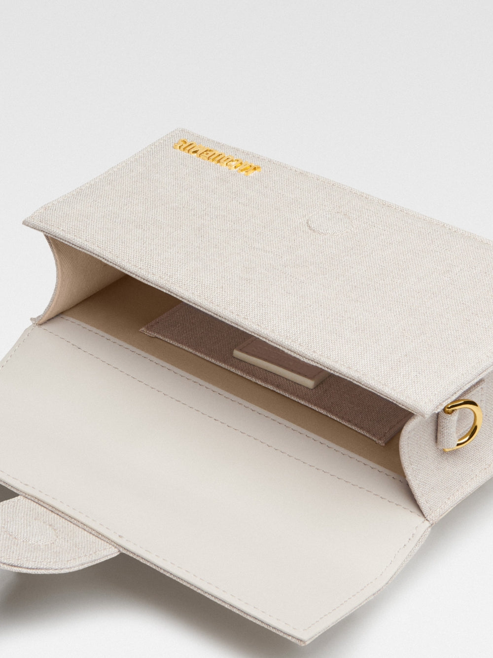 Jacquemus Le Grand Bambino Light Grey Bag Jacquemus
