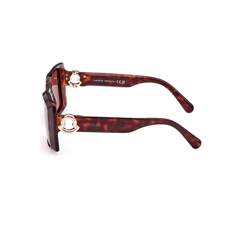 Gafas de sol Moncler Brown Pantograph para mujer