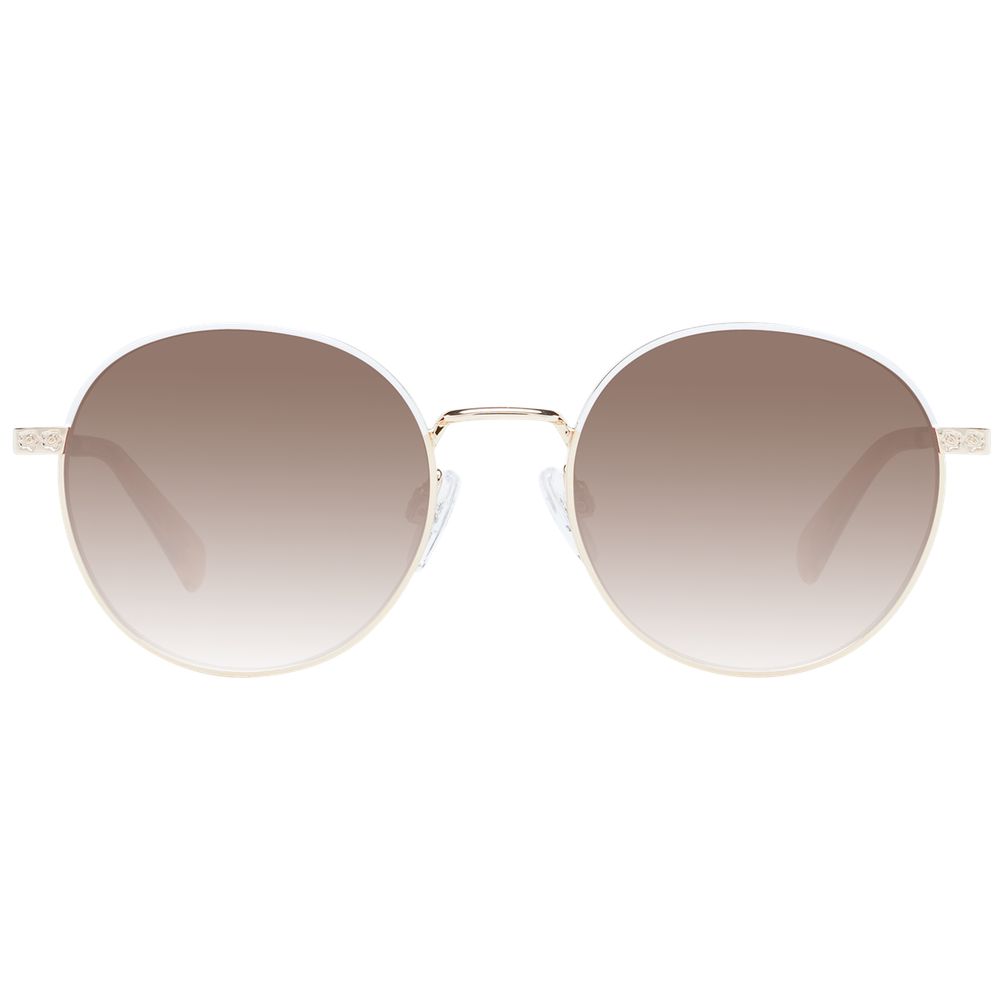 Gafas de sol Ted Baker de metal dorado