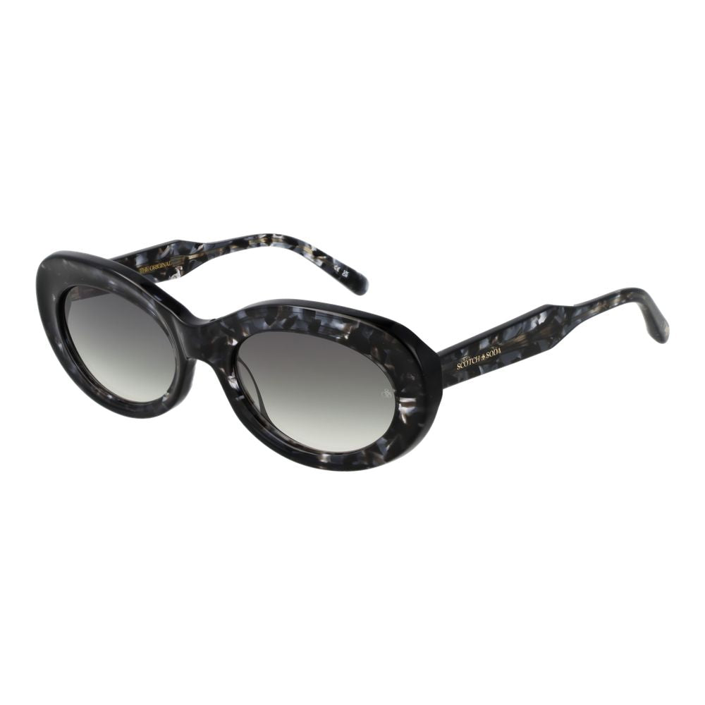 Gafas de sol de acetato negro Scotch & Soda