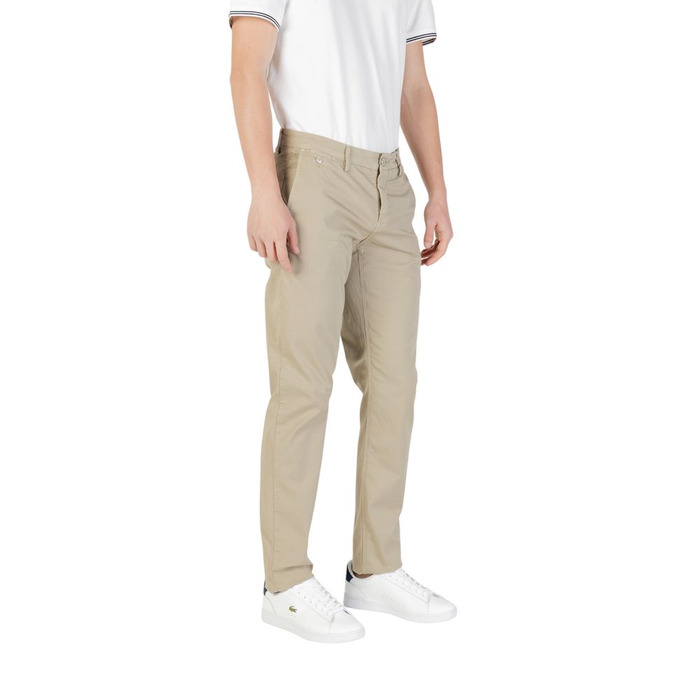 Replay Bicolor Cotton Casual Pants